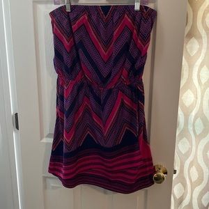 Express strapless dress. Size XL.